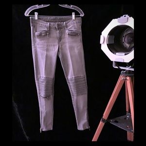 Women’s H & M Moto stretch skinny jeans